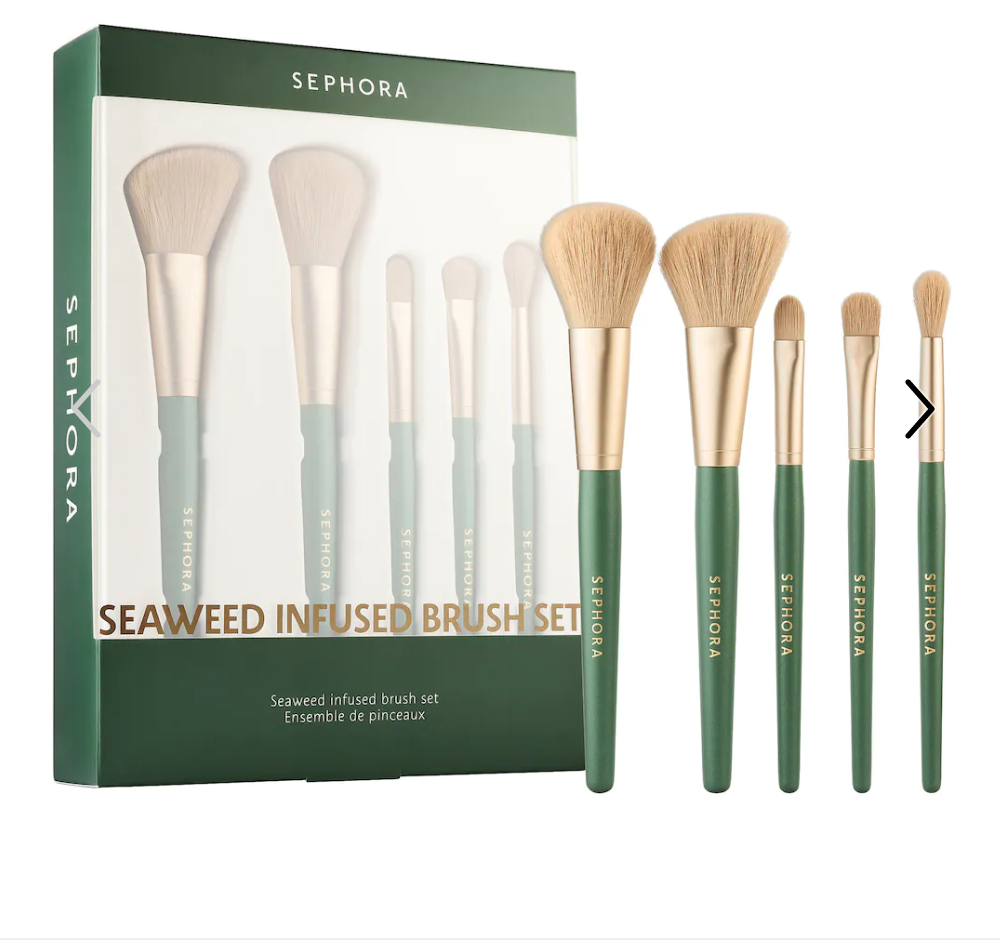 Sephora 5 pc seaweed infused brush set sale